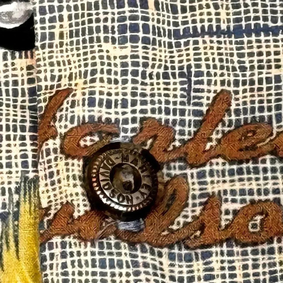 Harley-Davidson Hawaiian Tropical Print Button Down Shirt 100% Cotton Men's L - Picture 4 of 9